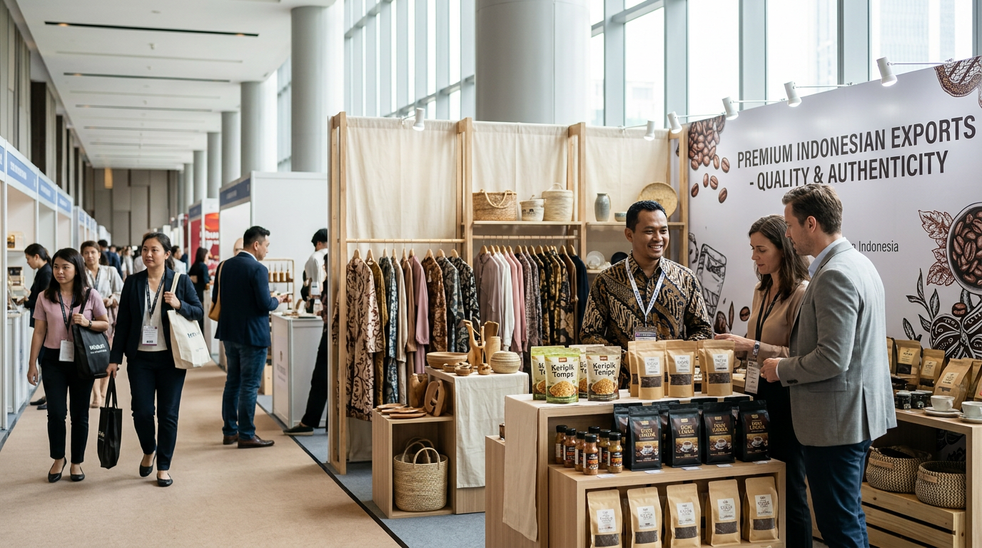 You are currently viewing Mau Cari Buyer Luar Negeri? Begini Persiapan Seller Indonesia Sebelum Ikut Pameran Internasional